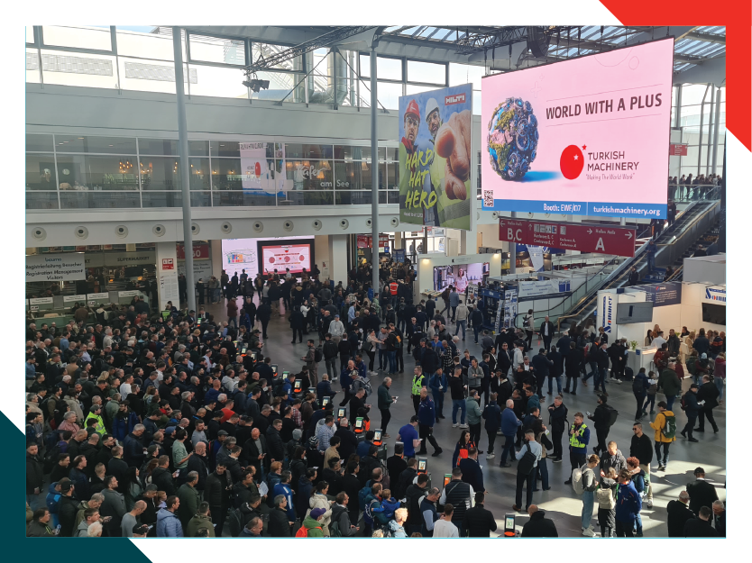 Türkiye’nin Makinecileri Bauma Münih fuarına katıldı
